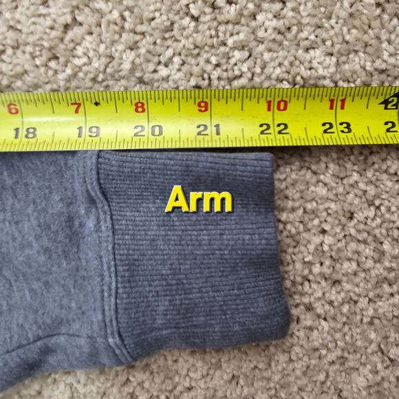 Under Armour Pullover Hoodie Gray Orange Women's Size XS - Picture 11 of 11